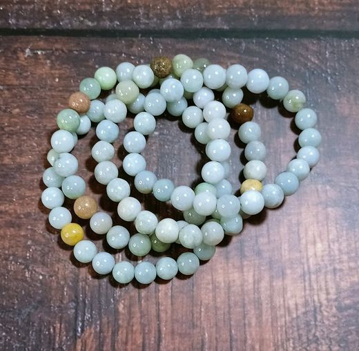 Pulsera de Jade en bola de 8mm