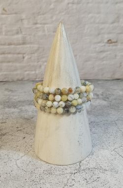 Pulsera de Merlinita bola 6 mm