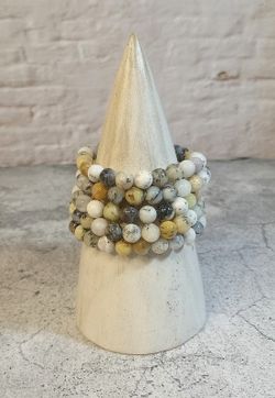 Pulsera de Merlinita bola 8 mm