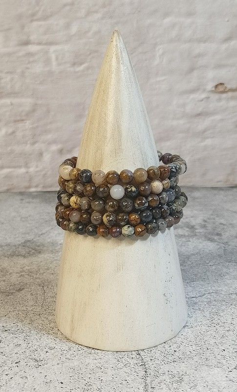 Pulsera de Pietersita bola 6 mm