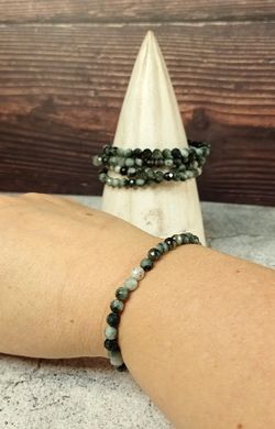 Pulsera Ojo de gato 5 mm facetada