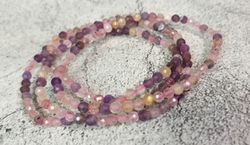 Pulsera Super 7 (Melodi) facetada 4 mm