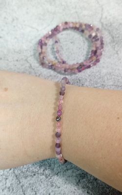 Pulsera Super 7 (Melodi) facetada 4 mm