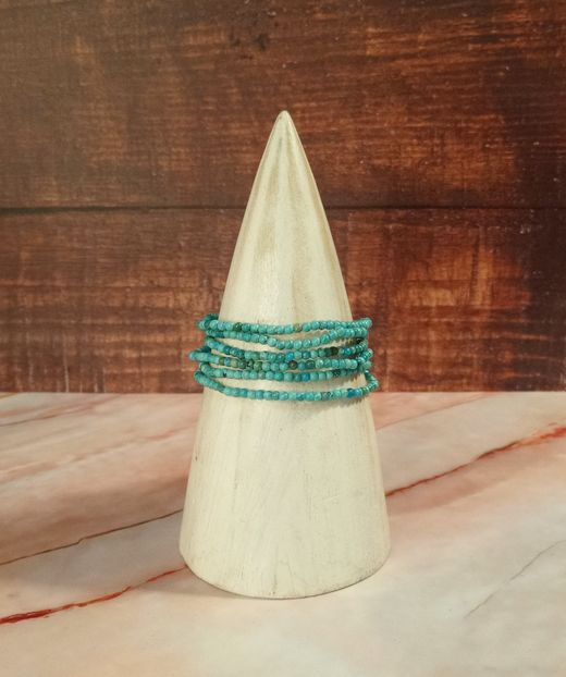 Pulsera Turquesa bola 3 mm