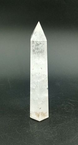 Punta cuarzo cristal de roca