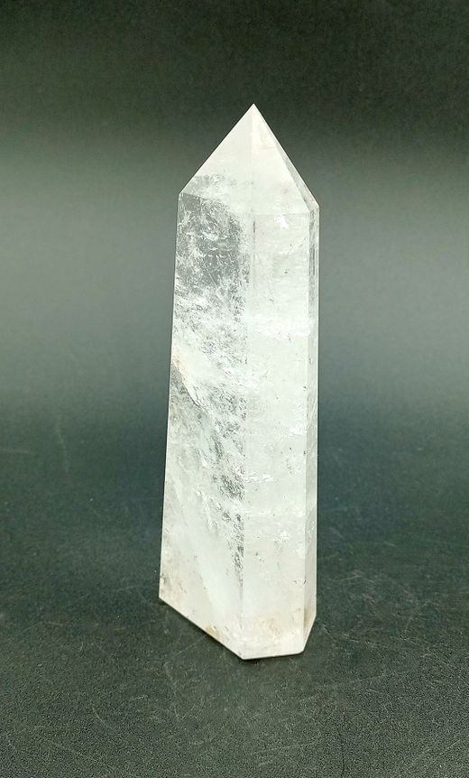 Punta cuarzo cristal de roca