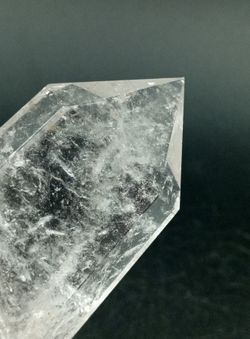 Punta cuarzo cristal de roca