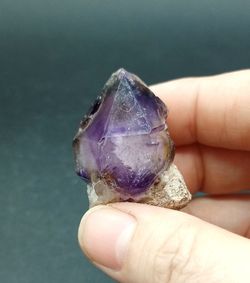Punta de Amatista en bruto
