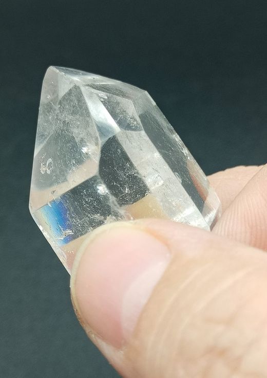 Punta de Cuarzo cristal pulida