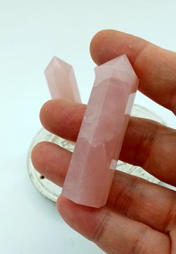 Punta de Cuarzo rosa