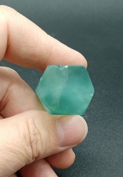 Punta de Fluorita verde