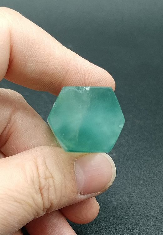 Punta de Fluorita verde