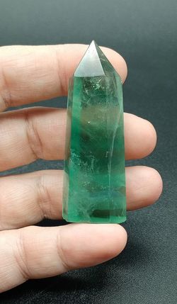 Punta de Fluorita verde
