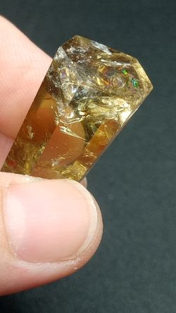 Punta pulida Cuarzo citrino