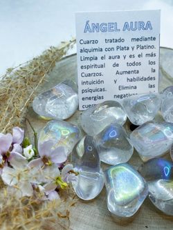 Rodado Cuarzo Ángel aura
