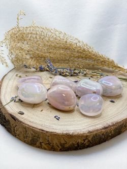 Rodado Cuarzo rosa aura
