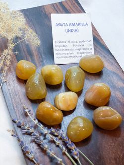 Rodado de Ágata amarilla