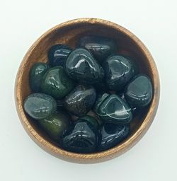 Rodado de Ágata musgosa