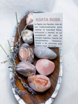Rodado de Ágata rosa