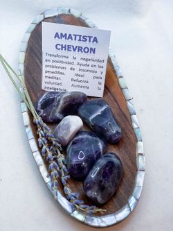 Rodado de Amatista Chevron