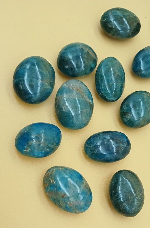 Rodado de Apatito azul