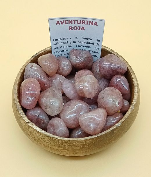 Rodado de Aventurina Roja