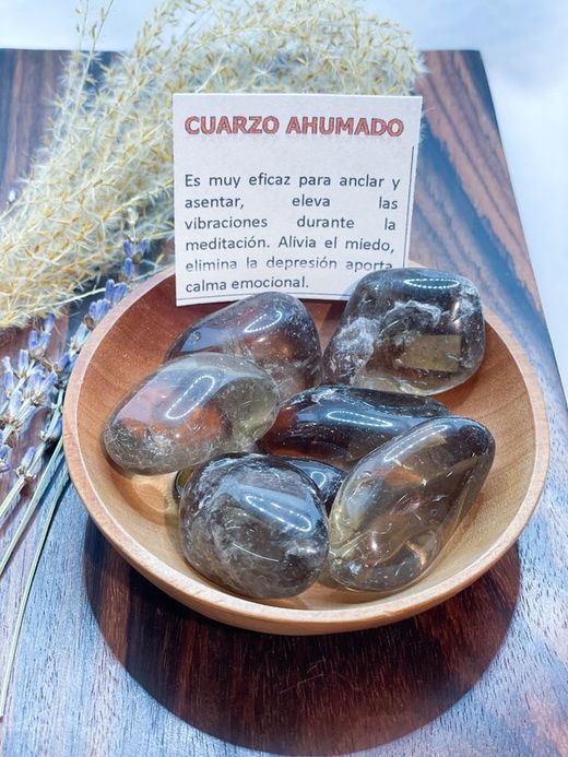 Rodado de Cuarzo ahumado