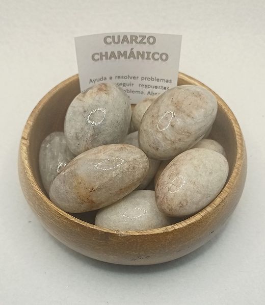 Rodado de Cuarzo Chamánico