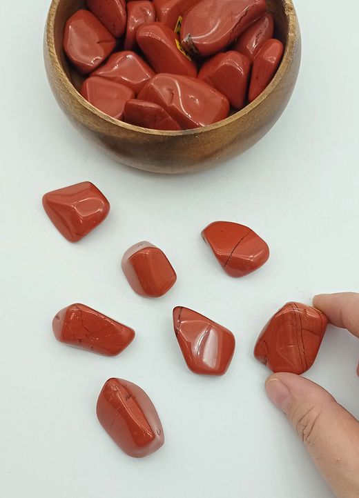 Rodado de Jaspe rojo