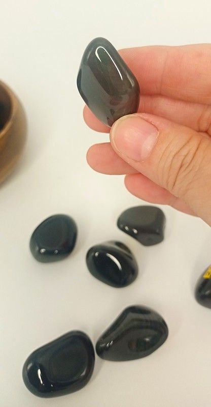 Rodado de Obsidiana Arco Iris