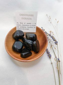 Rodado de Obsidiana Dorada