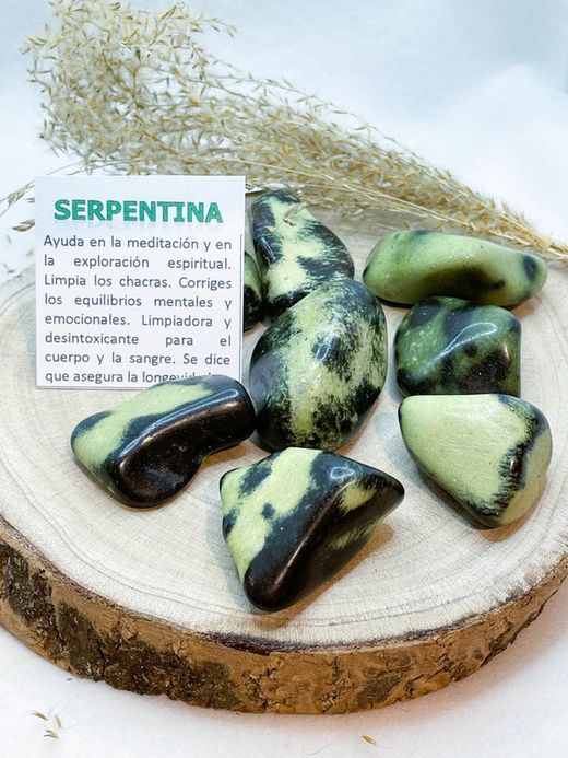Rodado de Serpentina piel de leopardo