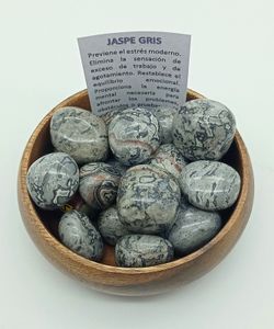 Rodado Jaspe gris