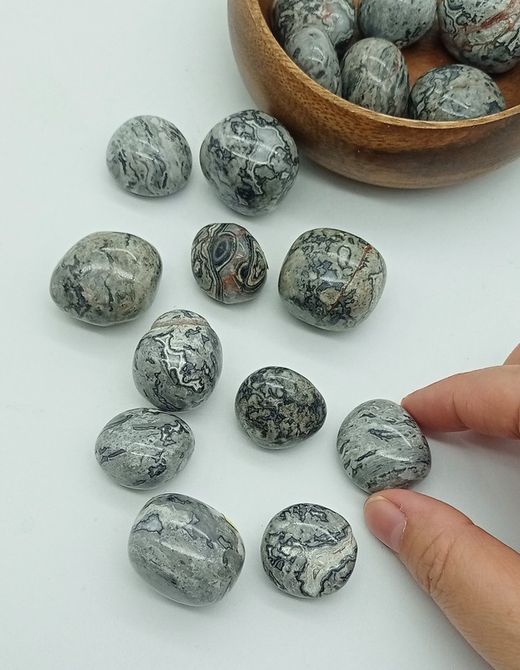 Rodado Jaspe gris