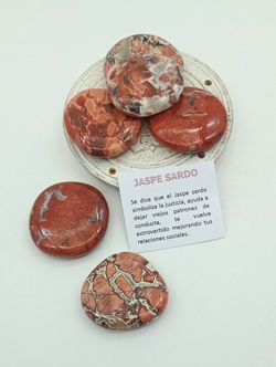 Rodado plano de Jaspe sardo