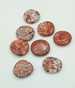 Rodado plano de Jaspe sardo