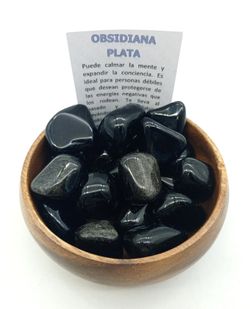 Rodado Obsidiana plata