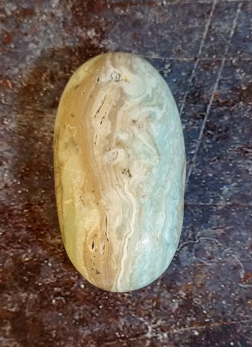 Rodado XXL de Aragonito azul (Ref.1)