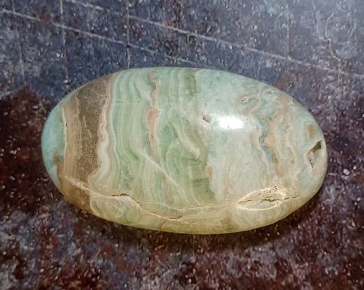 Rodado XXL de Aragonito azul (Ref.2)