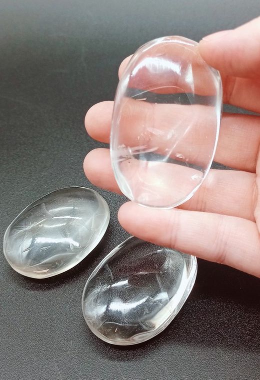 Rodado XXL de Cuarzo Cristal de roca