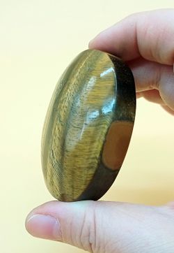 Rodado XXL de Ojo de Tigre