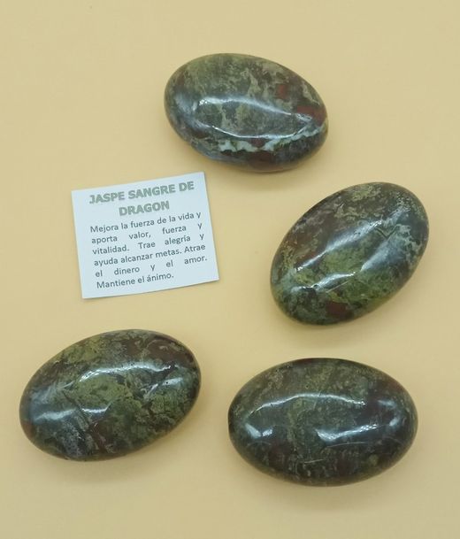 Rodado XXL Jaspe Sangre de Dragón