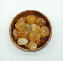 Rodados Cuarzo sanador Dorado