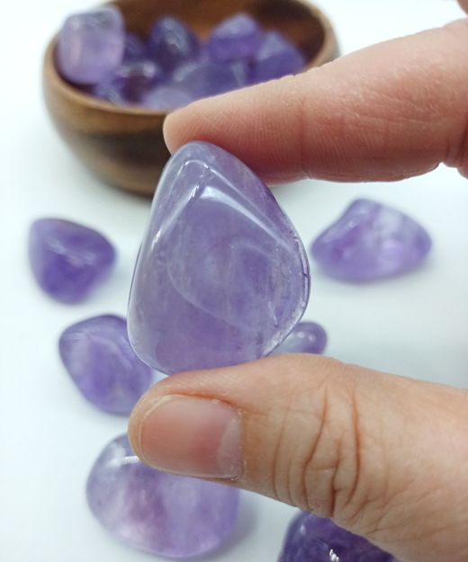 Rodados de Amatista de Brasil