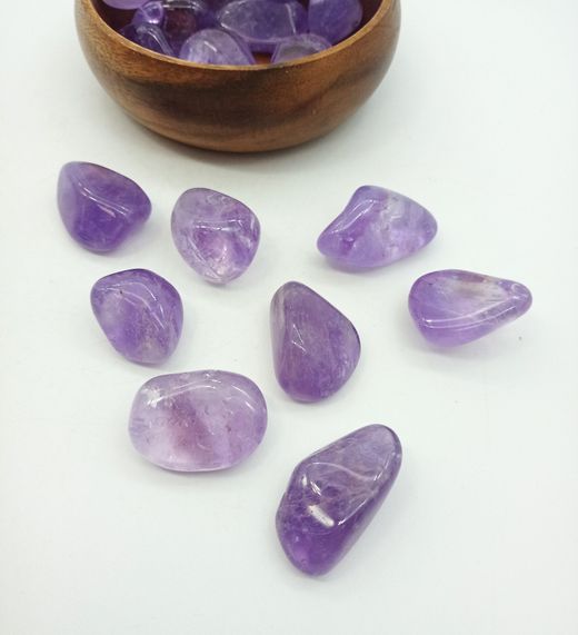 Rodados de Amatista de Brasil