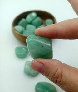 Rodados de Aventurina verde