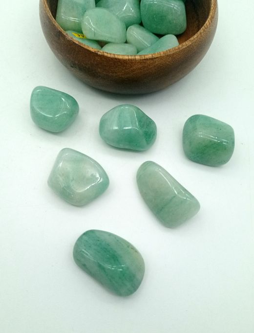 Rodados de Aventurina verde