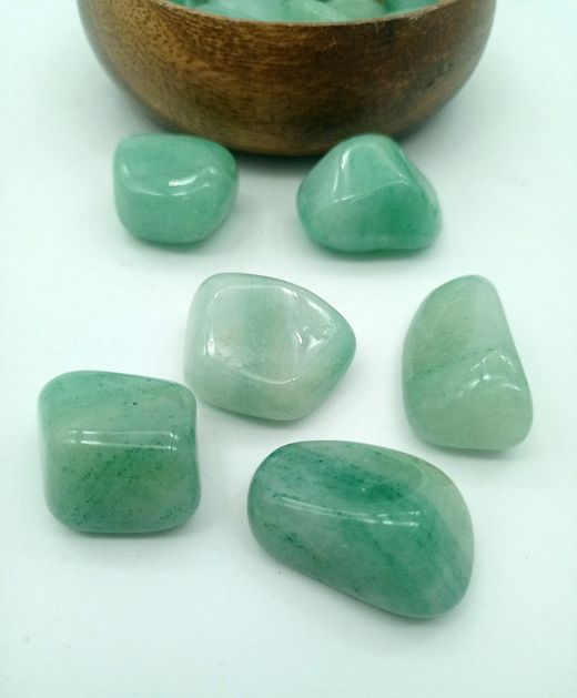 Rodados de Aventurina verde