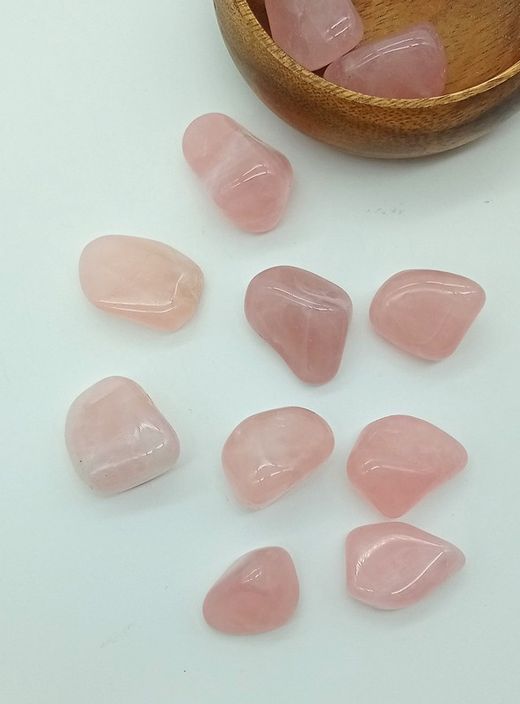 Rodados de Cuarzo rosa