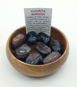 Rodados de Fluorita Burdeos